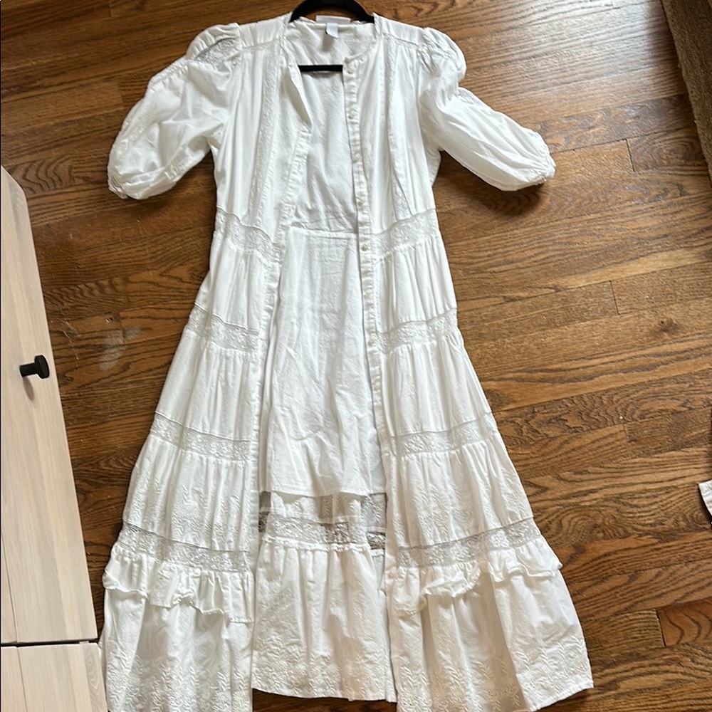 White Peasant Tiered Lace 
LOVE SHACK FANCY X TARGET